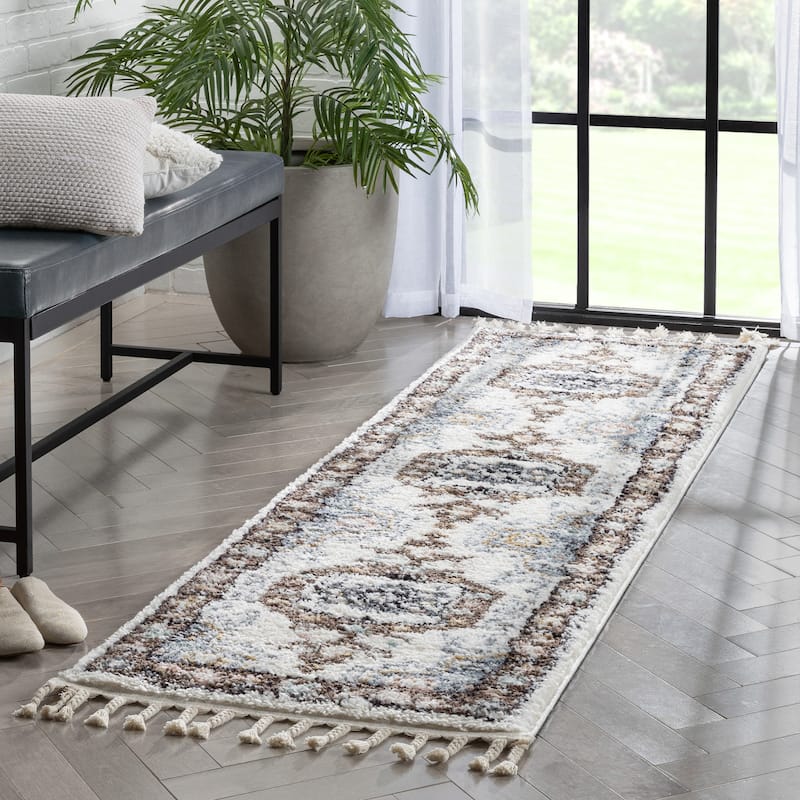 Well Woven Nala Rialta Oriental Persian Medallion Floral Area Rug