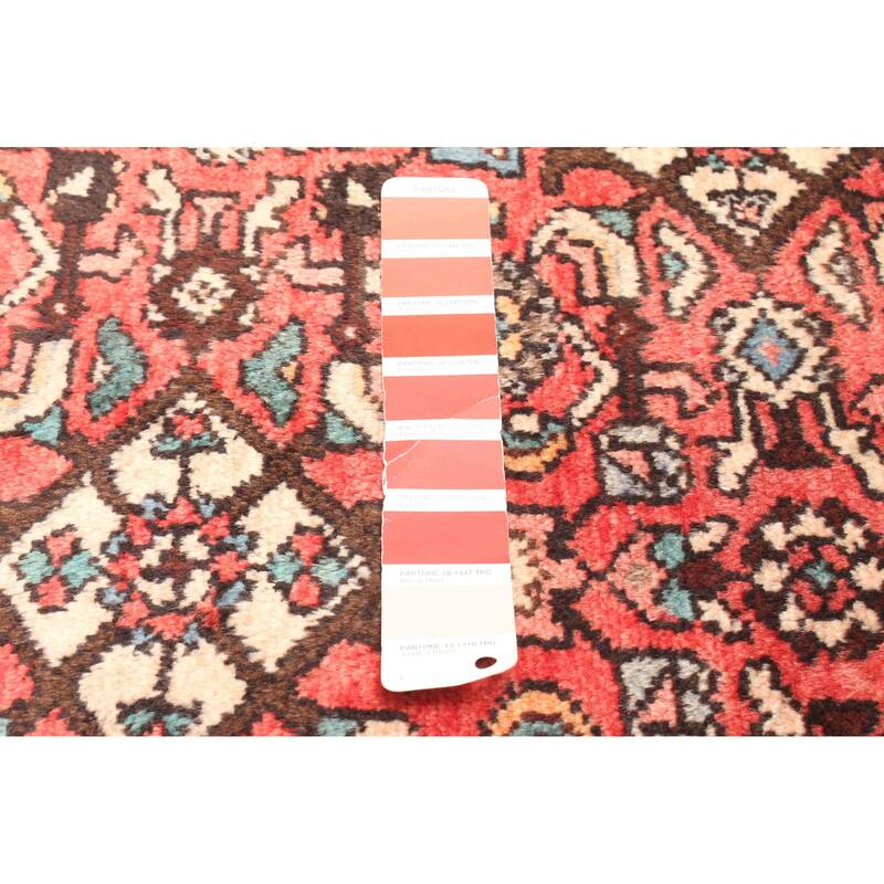 ECARPETGALLERY Hand-knotted Andelz Red Wool Rug - 3'8 x 5'5