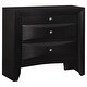 preview thumbnail 34 of 48, Briana Black Storage Platform Bedroom Set