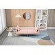 preview thumbnail 43 of 115, Velvet Loveseat Sofa Bed with 2 Pillows, Mid Century 2-Seat Couches Convertible Sofa Bed for Living Room, Bedroom,Office