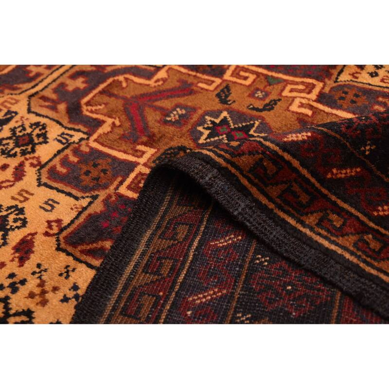 ECARPETGALLERY Hand-knotted Teimani Tan Wool Rug - 3'7 x 6'3