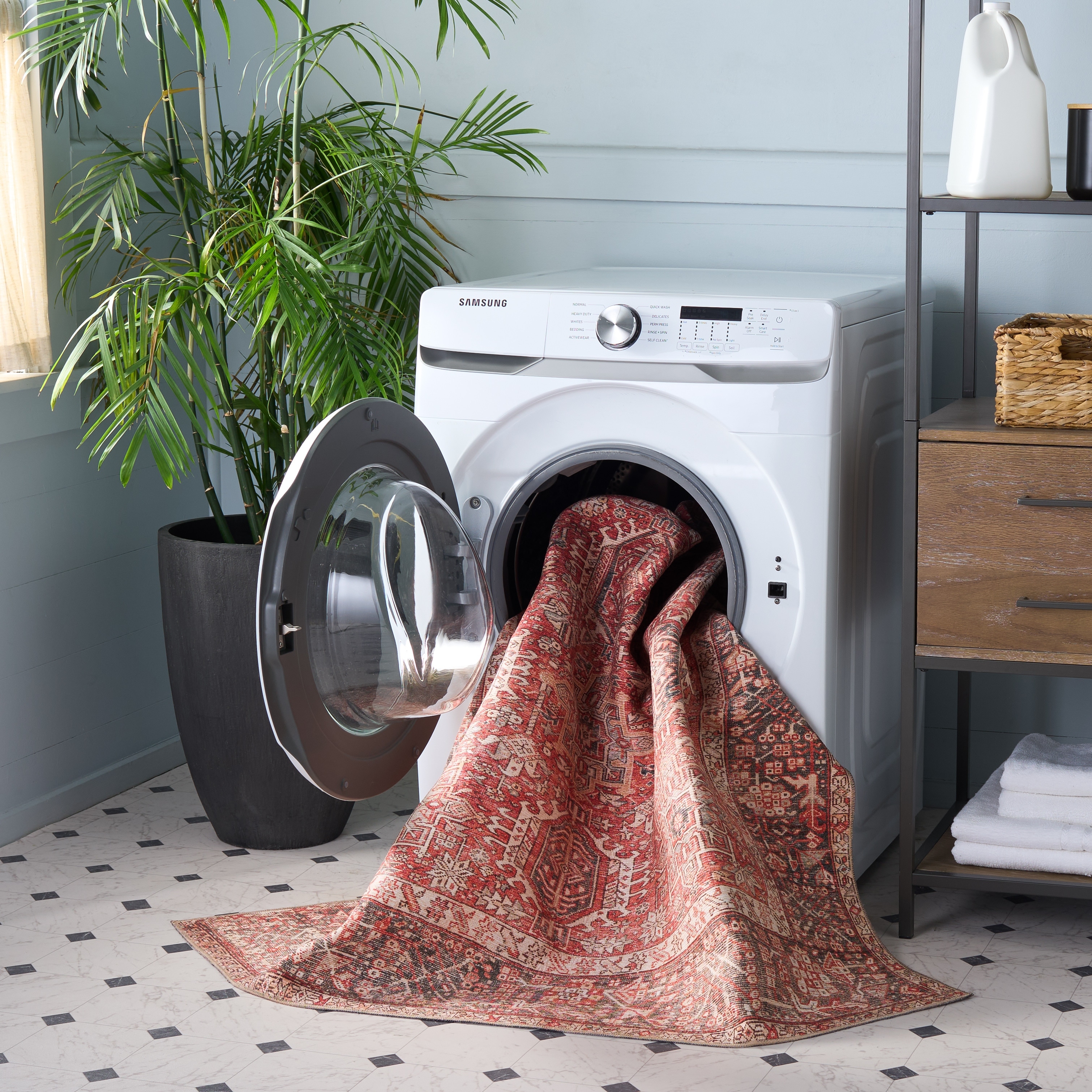 SAFAVIEH Vintage Heriz Raphaele Machine Washable Rug