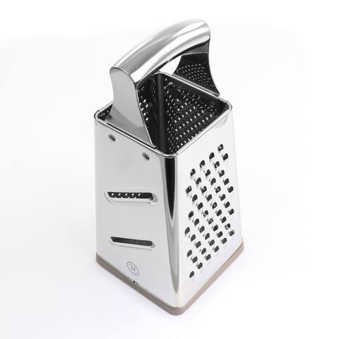 Martha Stewart Stainless Steel 4-Sided Box Grater