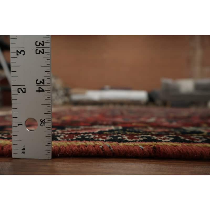 Hand Knotted Oriental 100% Wool Carpet Traditional Floral Red Bakhtiari Area Rug - 14' 5'' X 11' 5''