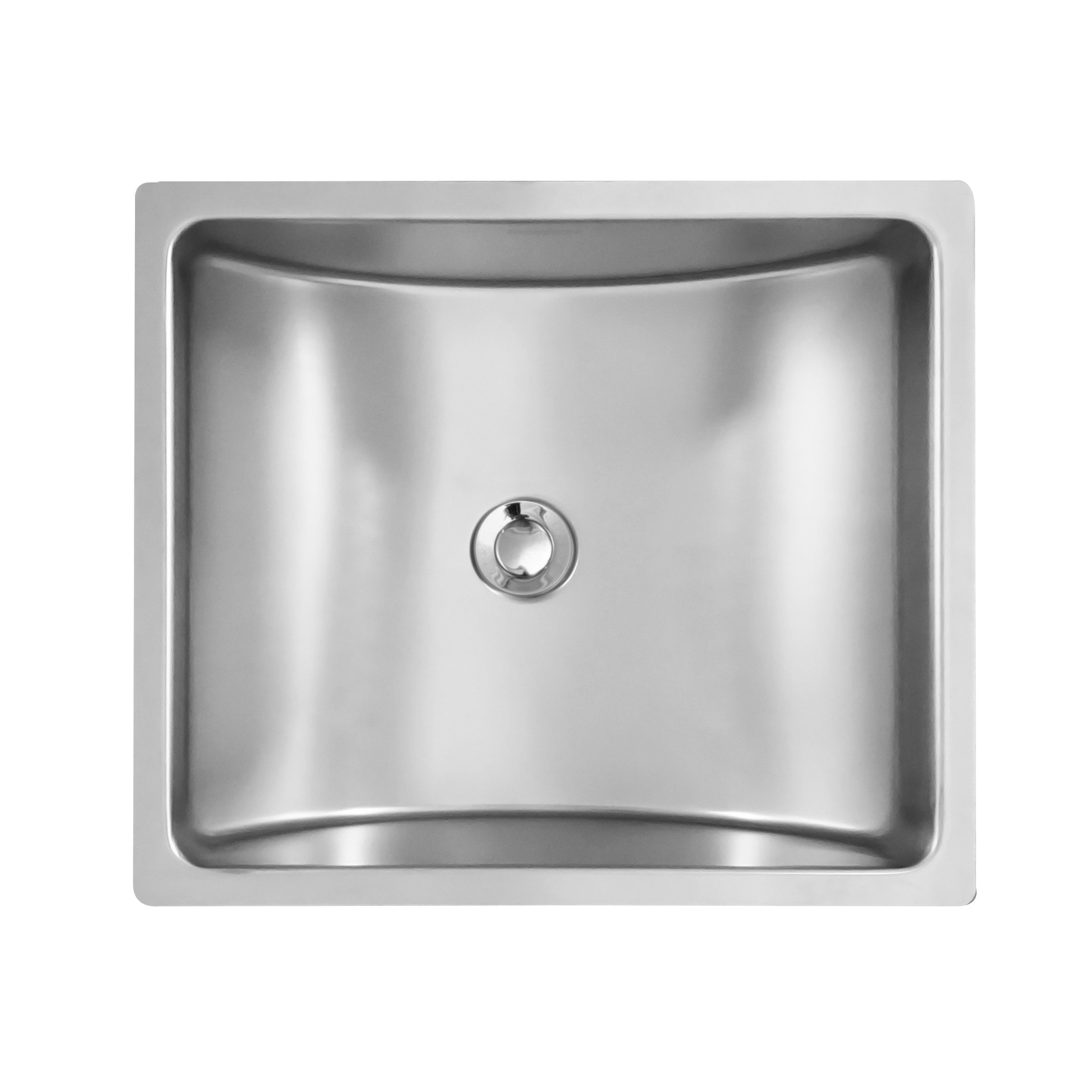 Karran Undermount Vanity 17-1/4 In. x 15 In. Sink - Silver