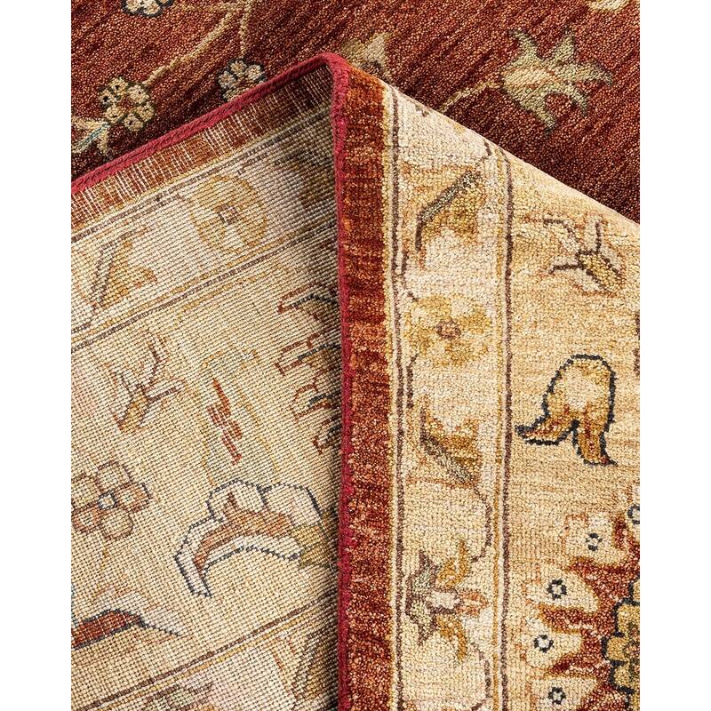 Oushak One-of-a-Kind Hand-Knotted Area Rug - Rust, 8' 3" x 10' 7" - 8' 3" x 10' 7"