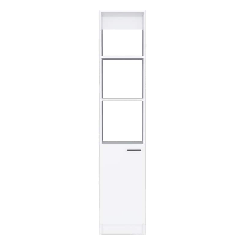 Linen Cabinet,Two Interior Shelves