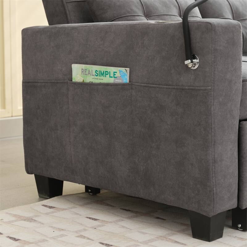 Chair Bed Convertible Chair 3-in-1 Pull Out Sleeper Chair Beds