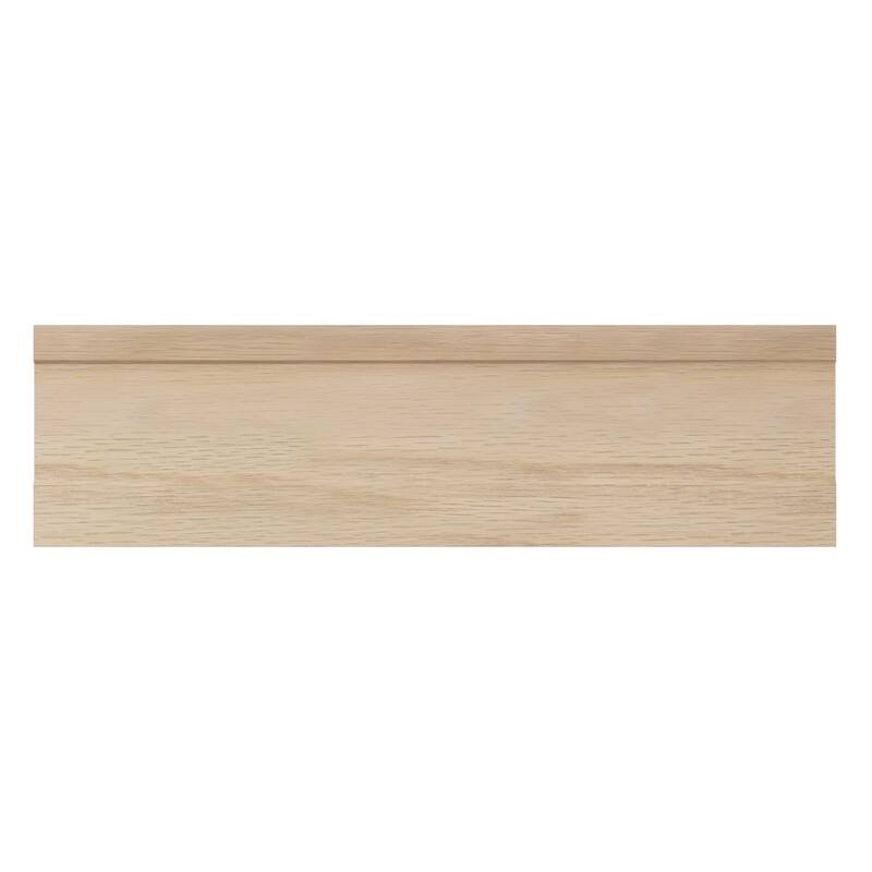 WM376 11/16-in D x 2-1/4-in W x 96-in L Americraft Solid Hardwood Stain Grade Colonial Casing Moulding