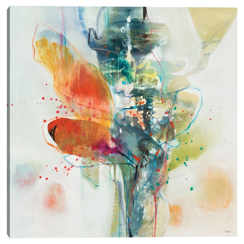 Canna by K. Nari Canvas Art Print