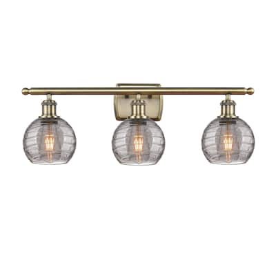 Innovations Lighting 516-3W-10-26-Athens Deco Swirl-Vanity Light