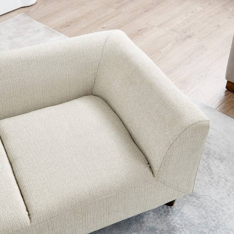 Modern Rectangular Pet Sofa Suitable for Medium and Large Dogs