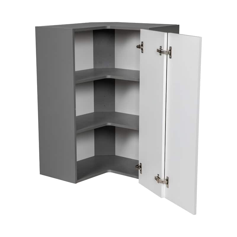24" x 42" Wall Easy Reach-Double Door-Grey - 24 x 42 x 12