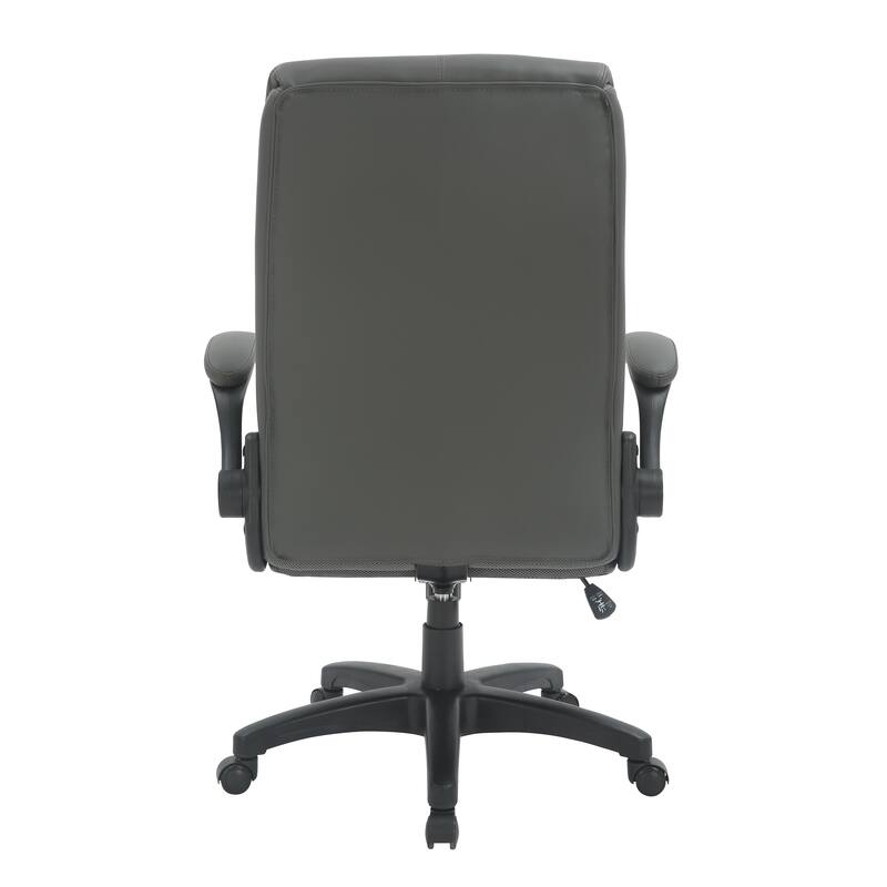 Modern Designs Faux Leather Adjustable Rolling Executive Office Chair