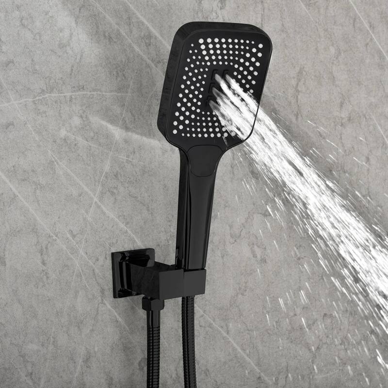 KISRAIS 3 Way Waterfall & Rainfall Faucet Shower System