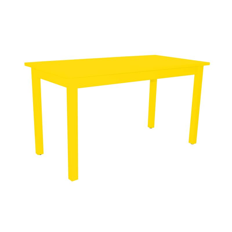 55" Yellow Pine Table - N/A - Yellow