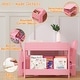 preview thumbnail 4 of 18, Kids Art Table and Chair Set, 3 in 1 Activity Table with 2 Chairs