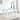 Glass Dining Table Large Modern Minimalist Rectangular for 6-8 with 0.4" Tempered Glass - Transparent