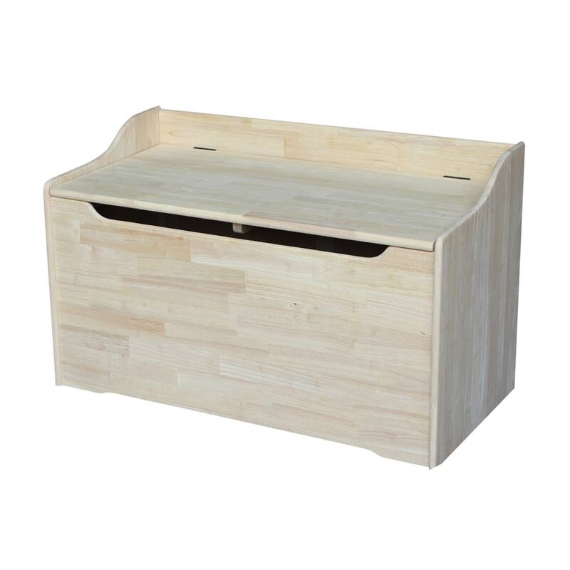 Juvenile Solid Wood Storage Box - Unfinished 38"W x 19"D x 23"H