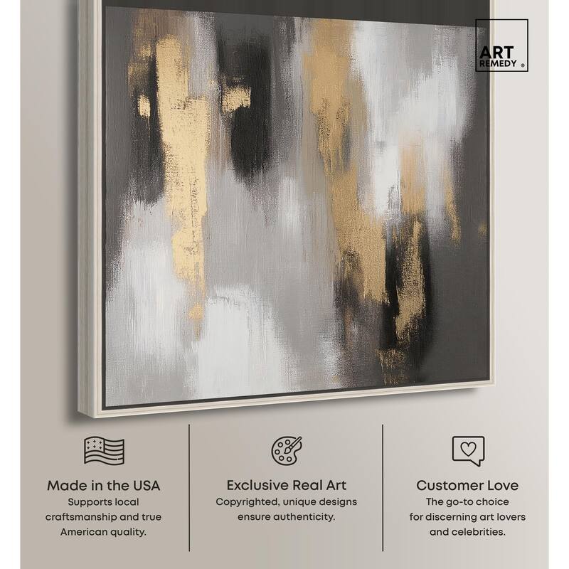 Gleaming Abyss I Canvas by Art Remedy