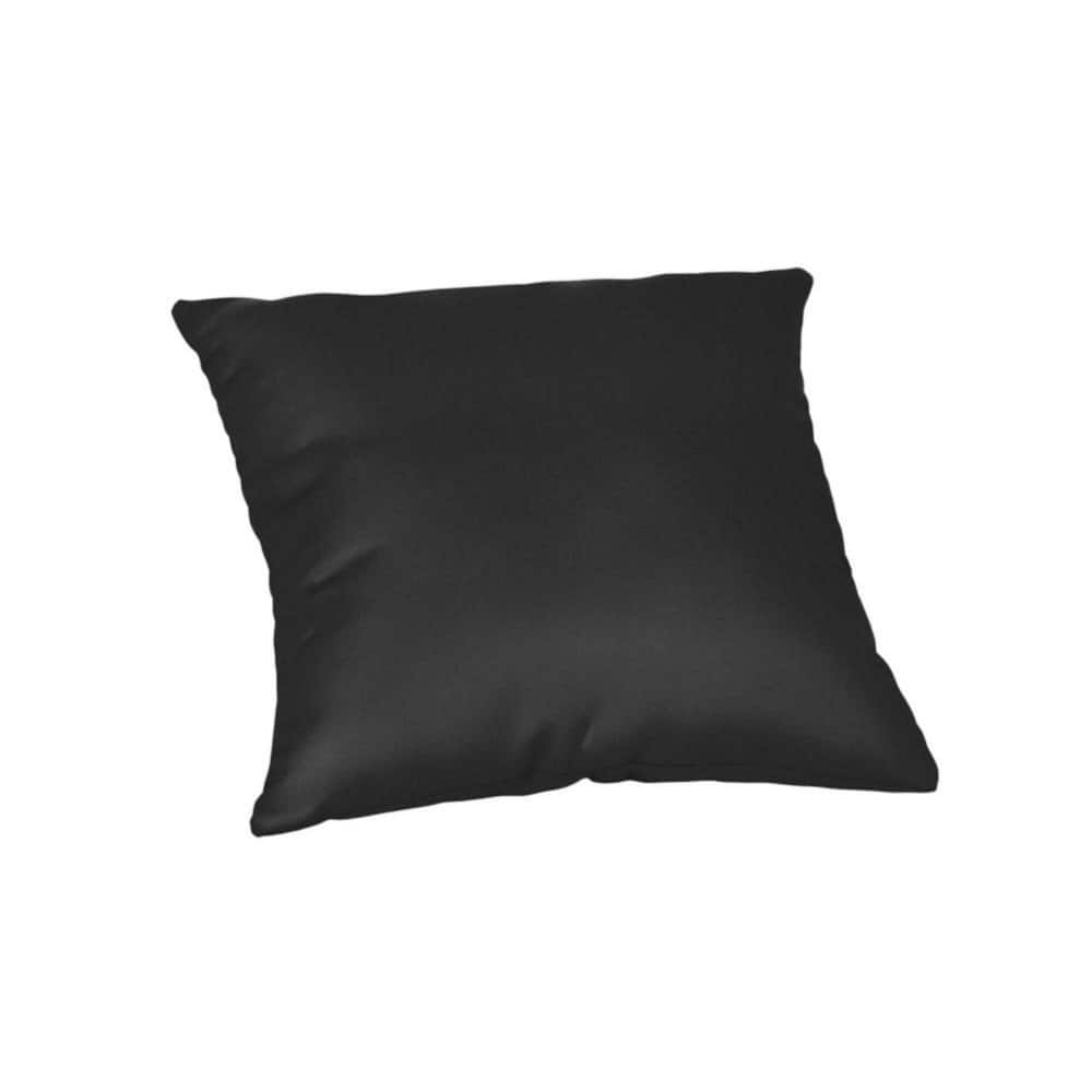 Sunbrella Solid Fabric 1-Piece Indoor/Outdoor Square Throw Pillow, 15"W x 15"L