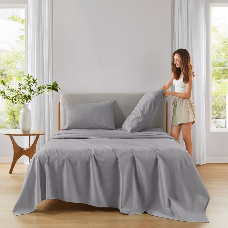 Chelsea Square Cotton 144TC 100% Cotton Solid Sheet Set