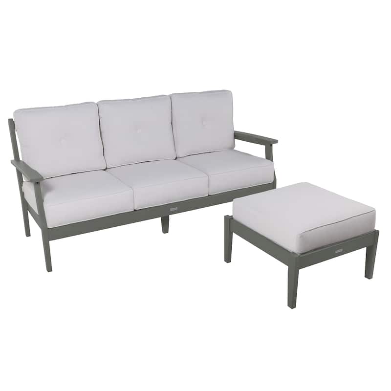 HIGHWOOD Lehigh 2-Piece Deep Seating Set - Bliss Linen