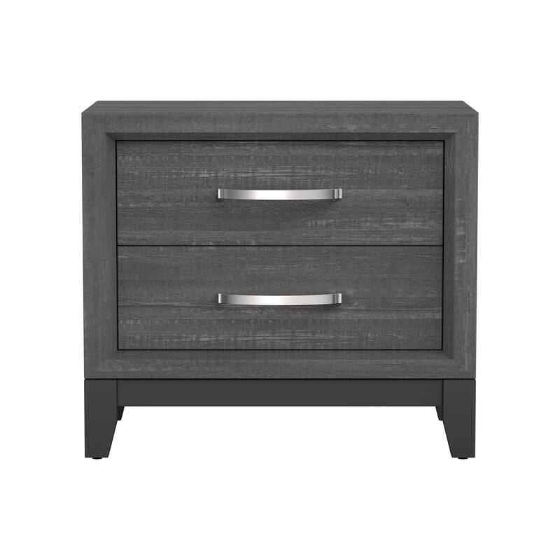Modern Grey 2 - Drawer Nightstand
