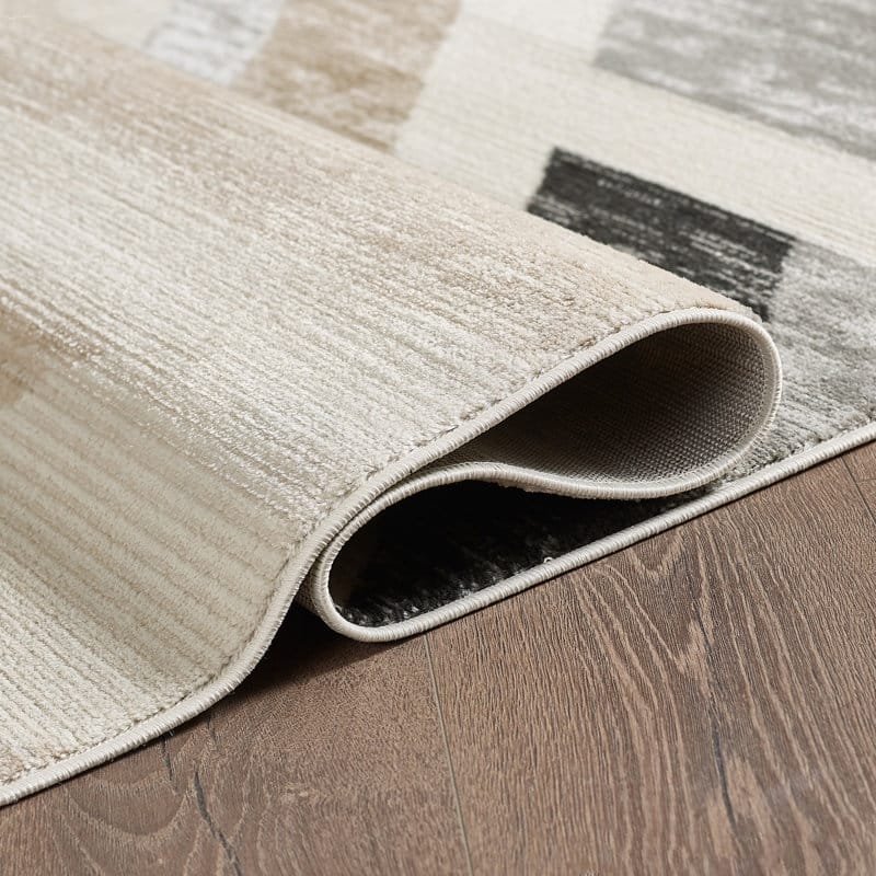 Traditional Grey/Beige Oriental Area Rug