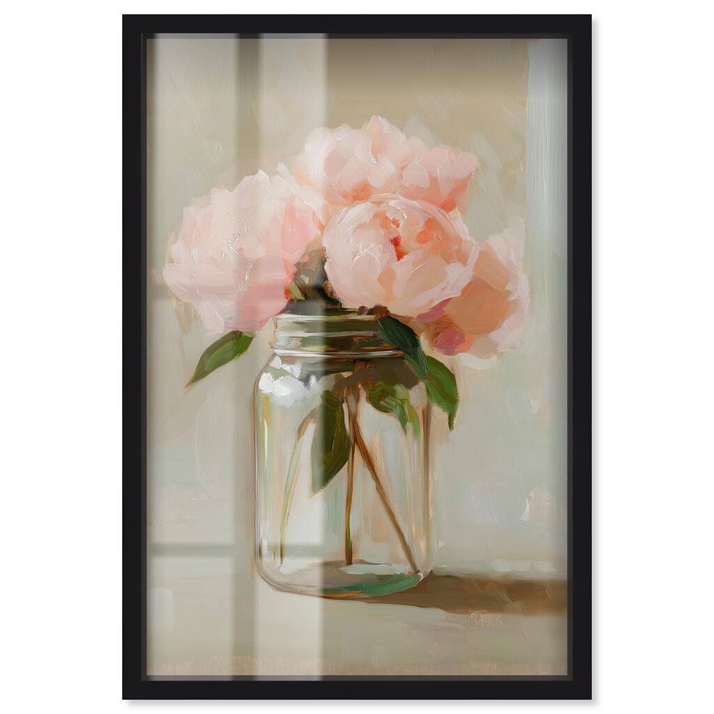 Jar of Petals Shadowbox by Art Remedy