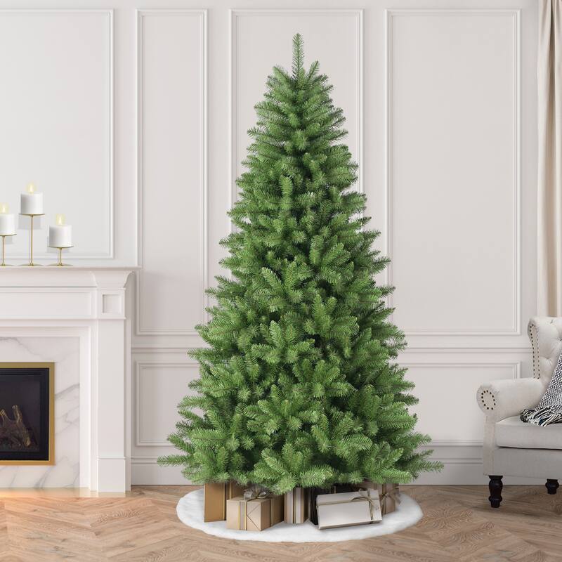 Puleo International 7 ft Unlit Berkshire Fir Artificial Tree