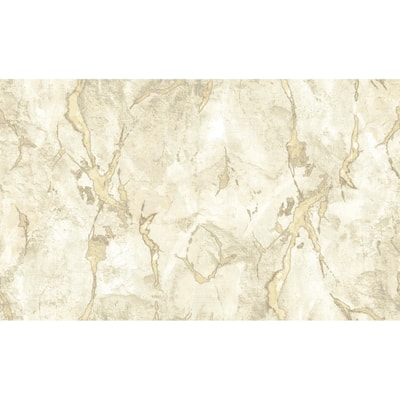 Galerie Wallcoverings Italian Design Collection Marmo Marble Effect Vinyl on Non-woven Metallic Wallpaper Roll Double Width