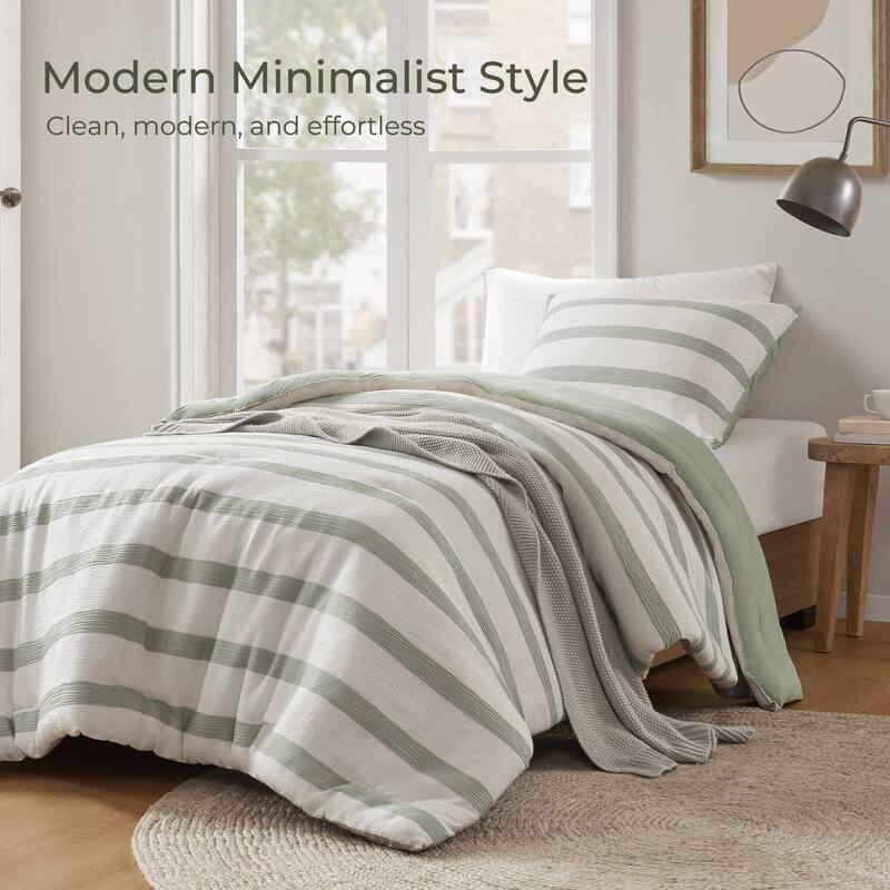 Chelsea Square Merritt Yarn-dyed striped comforter