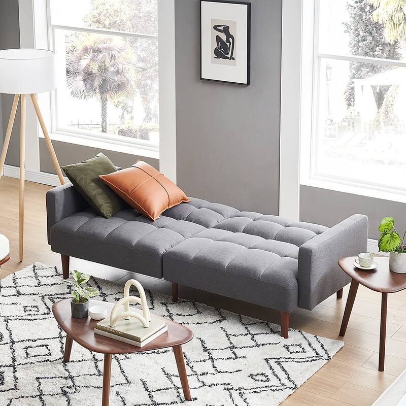 Mopio Aaron Futon Convertible Sofa Sleeper Futon