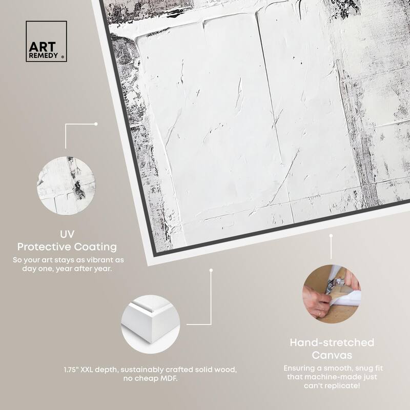 Chalk and Charcoal Canvas Set of 2 by Art Remedy