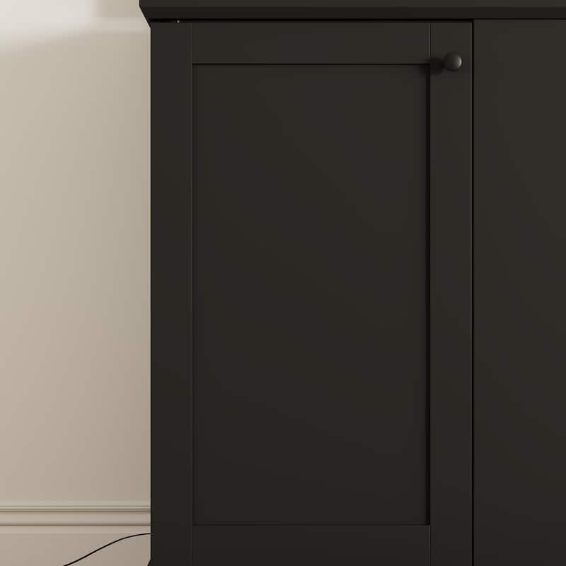 Electric Lift TV Cabinet with Remote Control Fits 50 Inch TVs Modern Media Console