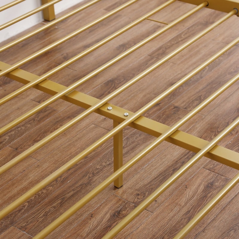 Golden Mosquito Net Bed