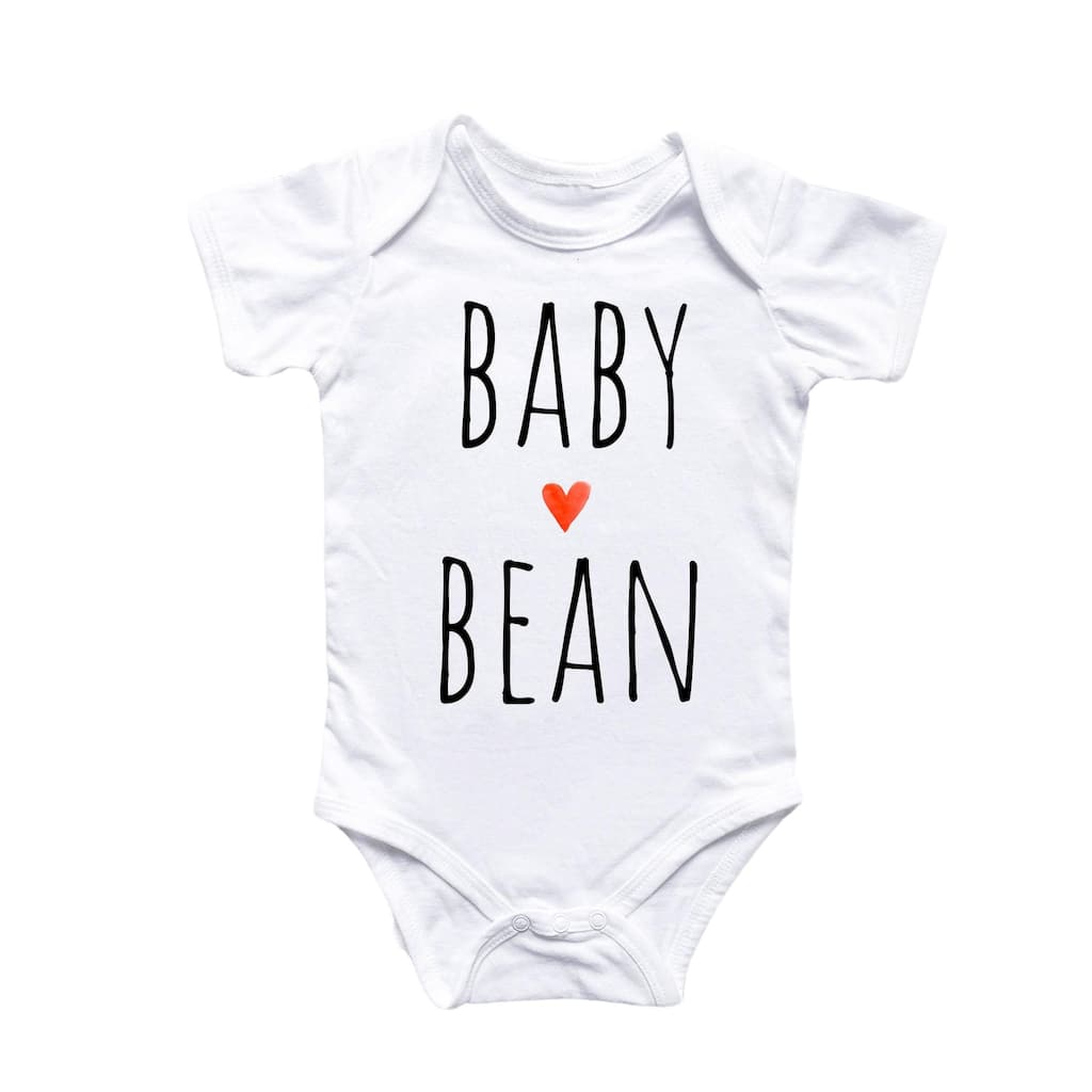 Baby Bean - Baby Boy Girl Clothes Infant Bodysuit Funny Cute Newborn