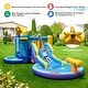 preview thumbnail 5 of 8, Gymax Kids Inflatable Water Slide Park Bounce Castle w/ 50 Ocean Balls