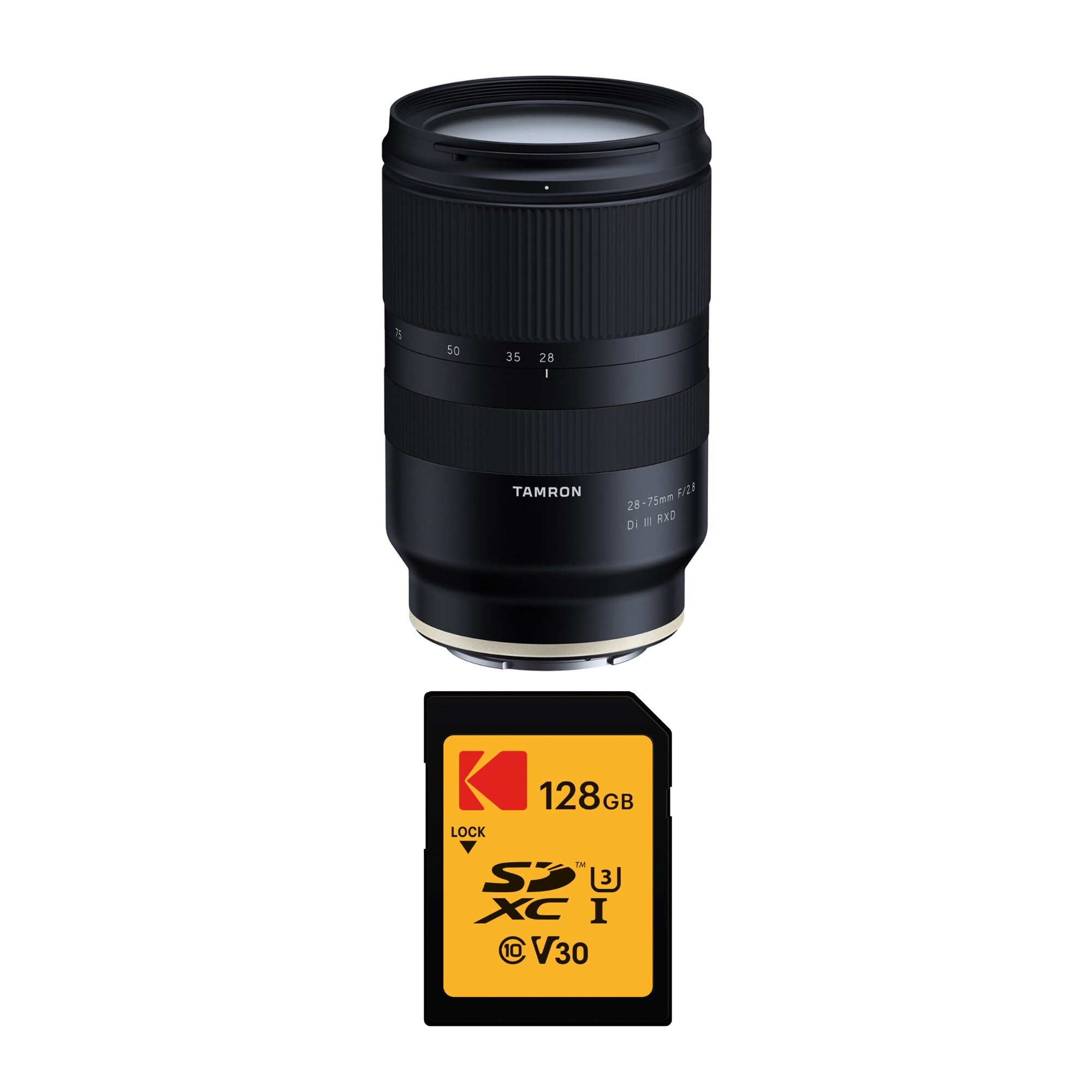 Tamron 28 75mm F 2 8 Di Iii Rxd Lens For Sony E With 128gb Memory Card Overstock