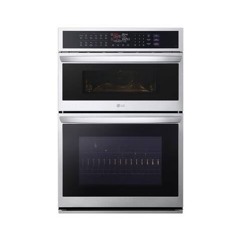 1.7/4.7 cu. ft. Smart Combination Wall Oven with InstaView®, True Convection, Air Fry, and Steam Sous Vide