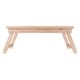 preview thumbnail 4 of 17, Arlo Breakfast Tray with Flip Top Gray and Natural Finish