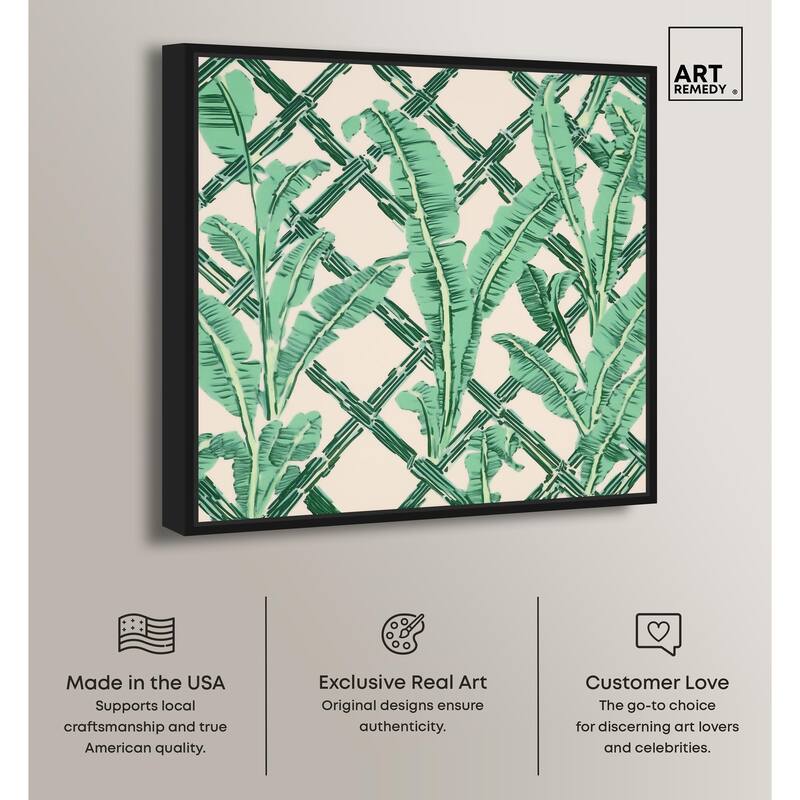 Vibrant Squiggles Canvas by Art Remedy
