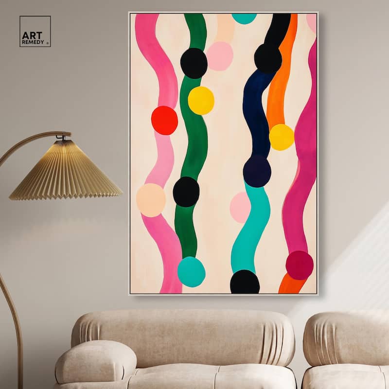 Pearl Colors I Canvas by Art Remedy