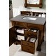 preview thumbnail 34 of 33, James Martin Vanities Brookfield 36" Single Vanity, Country Oak