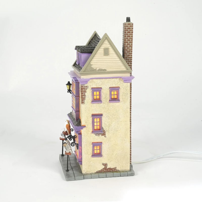 Department 56 Harry Potter Village Eeylops Owl Emporium Lighted Building - 6005614