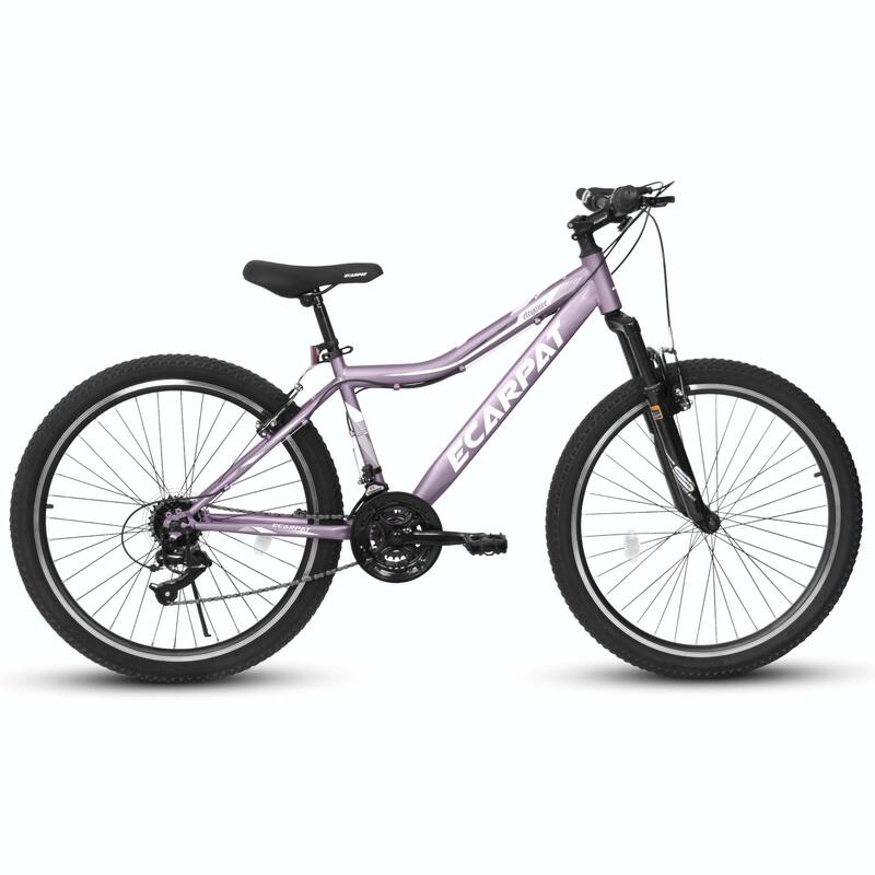 carpat 26-Inch Mountain Bike - 21-Speed V-Brake, Front Suspension, Carbon Steel Frame