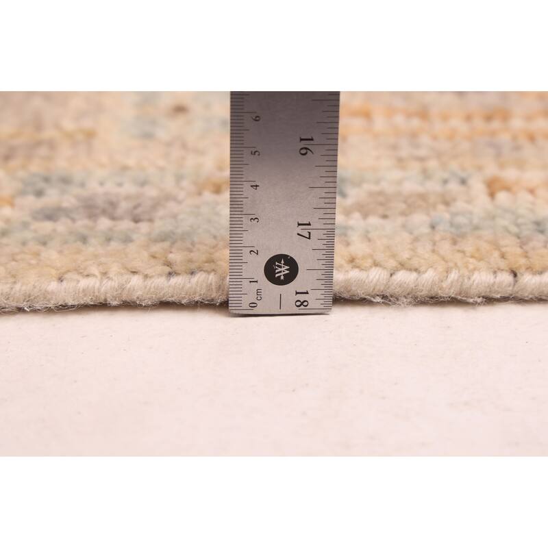 ECARPETGALLERY Hand-knotted Jules Serapi Beige Wool Rug - 9'2 x 11'7