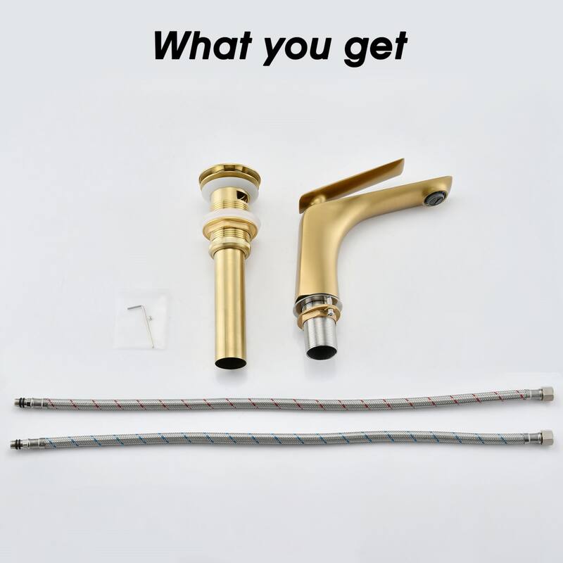 Stylish Minimalist Design Faucet with Hose