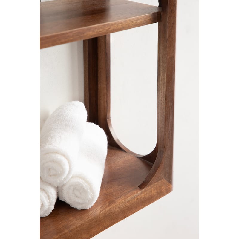 Kate and Laurel Dahl Tiered Wall Shelf